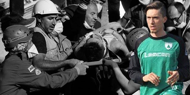 Eski futbolcu, enkazda annesiyle sarılı halde bulunmuş!