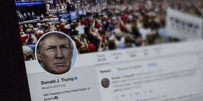 Twitter'dan Trump'n seim paylamna 'uyar' etiketi