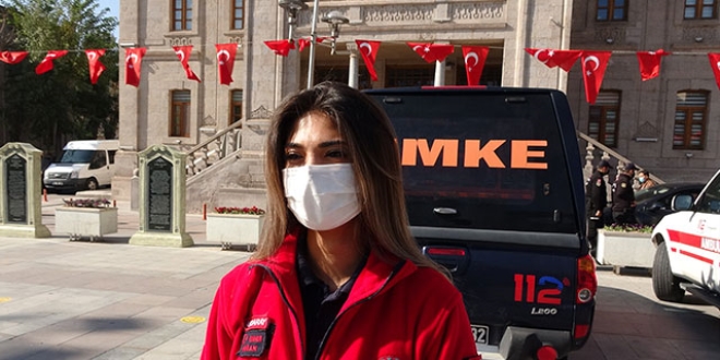 UMKE görevlisi Edanur: Gurur verici bir tabloydu