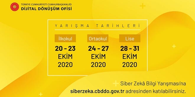 Siber Zeka Bilgi Yarışması'nın sonuçları 13 Kasım'da açıklanacak