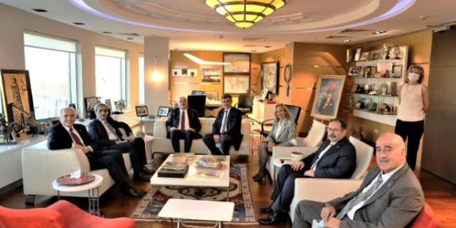 Yargıtay Başkanı'ndan TBB Başkanı Feyzioğlu'na ziyaret