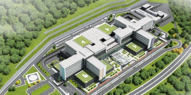 Samsun'da 900 yataklı şehir hastanesinin yer teslimi yapıldı