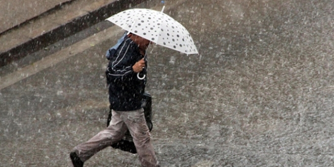 Meteorolojiden sağanak uyarısı