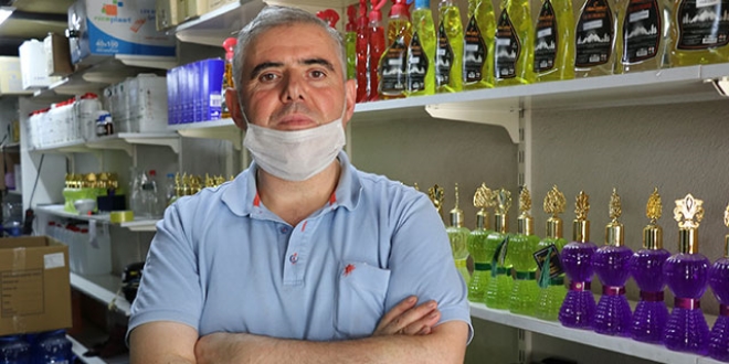 30 yıllık esnaftan 'sahte kolonya' uyarısı