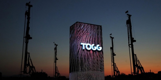 TOGG'un üretim tesisinde çalışmalar hızla sürüyor