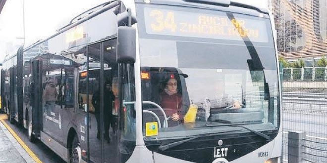 İstanbul'a yeni 300 metrobüs
