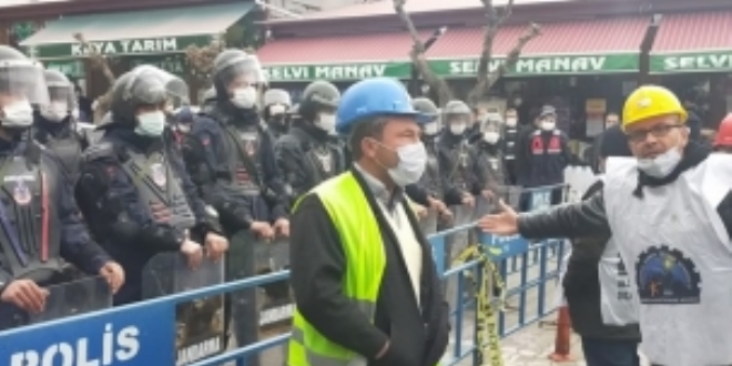 Kaymakamlık: Maden işçilerine müdahalede bazı güvenlik görevlilerimiz yaralandı