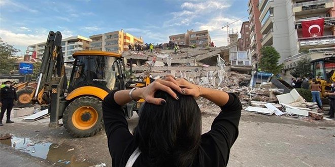 Depremden sonra bina testine koştuk