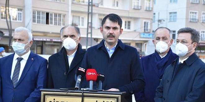 Çevre ve Şehircilik Bakanı Kurum, Dereli'de incelemelerde bulundu