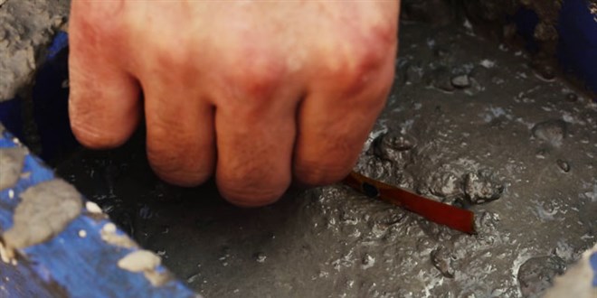 Beton takibinde çipin ardından karekod önlemi