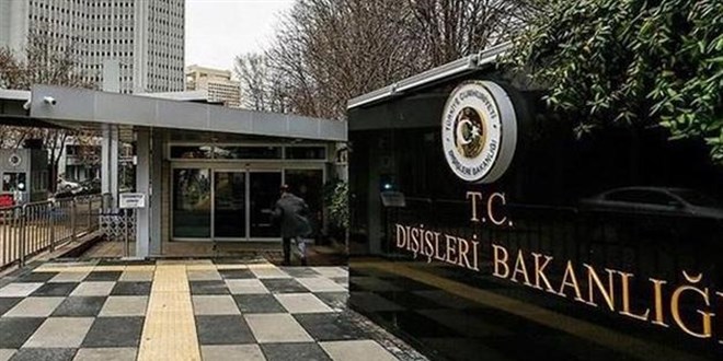 Dışişleri Bakanlığı'ndan İran'a başsağlığı mesajı