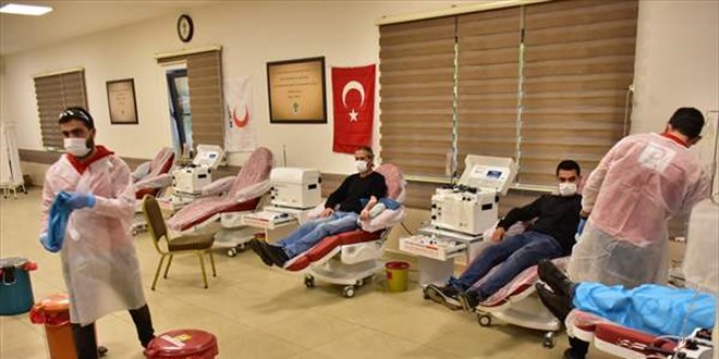 Taziye evi, immün plazma bağışı çalışmalarına tahsis edildi