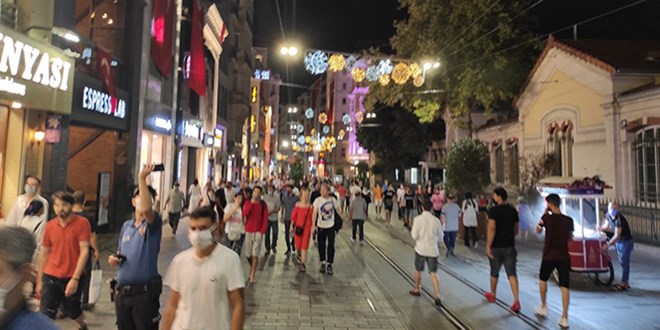 İstiklal Caddesi'ne en fazla 7 bin kişi girebilecek