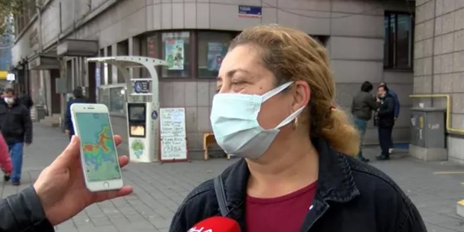 Koronavirüs haritasına vatandaşın yorumu: Korku filmi gibi