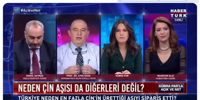 Ateş Kara: Nüfusun yüzde 90'nını aşılarsak salgını durdurduk diyebiliriz