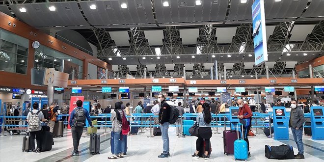 Kasım ayında 6.2 milyon yolcu hava yolunu kullandı
