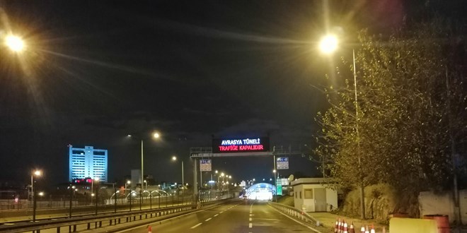 Avrasya Tüneli'nde acil durum tatbikatı yapıldı