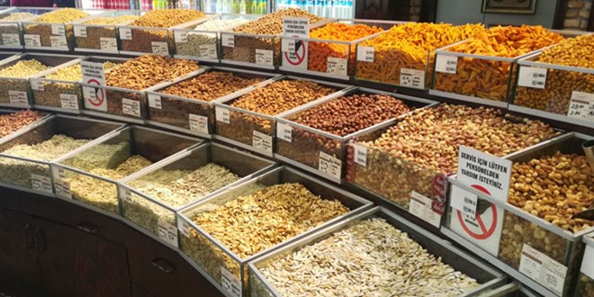 Pandemi sürecinde kuruyemiş satışı arttı