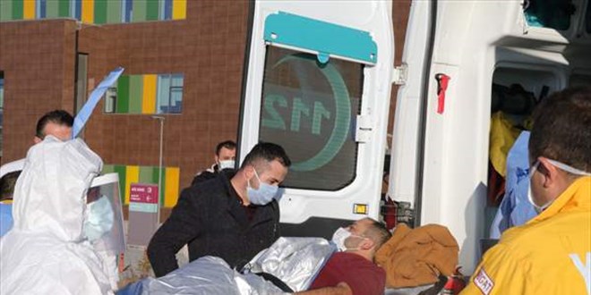 Korona hastası sağlık çalışanı, Hatay'dan Yozgat'a getirildi