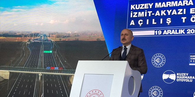 Kuzey Marmara Otoyolu'nun 6. kesimi hizmete açıldı