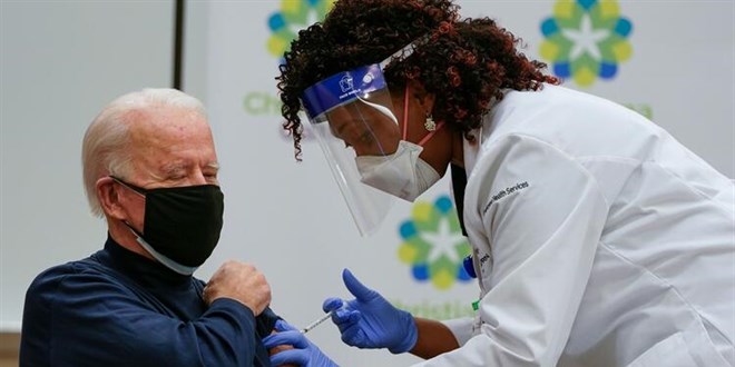 ABD Başkanı Joe Biden Covid-19 aşısı oldu