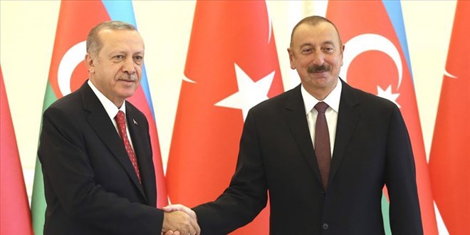 Erdoan, lham Aliyev'in doum gnn kutlad
