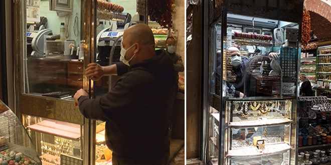 Mısır Çarşısı'nın 1 metrekarelik en küçük dükkanı