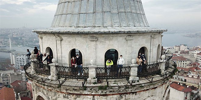 Kısıtlamada İstanbul'un keyfini turistler çıkardı