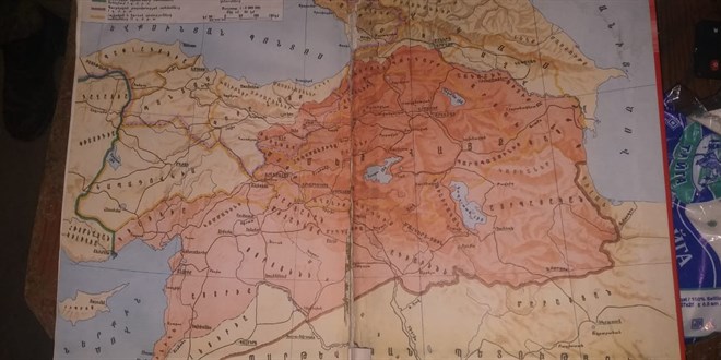Ermeni işgalinden kurtarılan Terter'de skandal harita