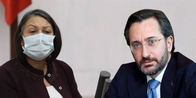 Fahrettin Altun'dan HDP'li Vekile... Benim için şereftir