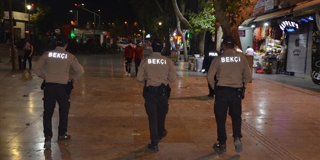 Sessiz sokaklar 'Gece Kartalları'na emanet