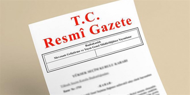 Mkerrer Resmi Gazetede 66 tebli ve karar yaymland