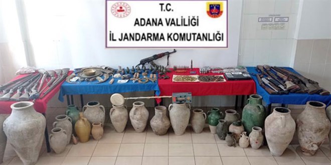 Tarihi eser kaçakçılarının evinden cephanelik çıktı: Gözaltındaki bir kişide FETÖ şüphesi