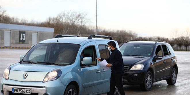 Kapıkule'de 'PCR testi' uygulaması devam ediyor