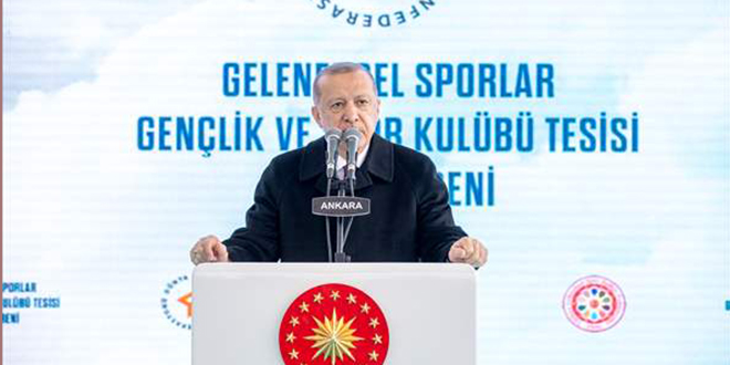 Cumhurbaşkanı Erdoğan: Ata sporlarımızı insanımıza tanıtacağız