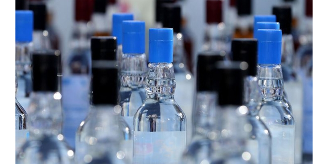 Tekirdağ'da 550 litre kaçak içki ele geçirildi