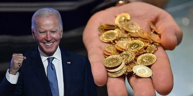 Altın fiyatları Biden'in göreve başlamasıyla yükselişe geçecek