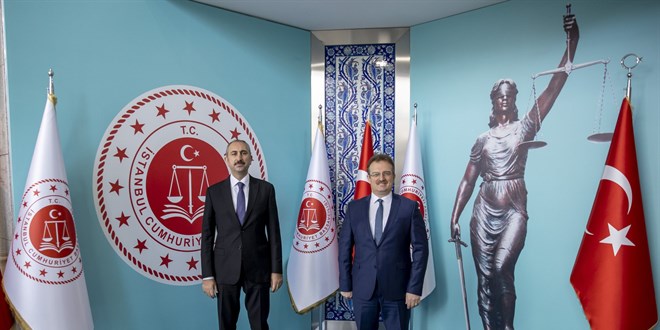 Adalet Bakanı Gül'den İstanbul Başsavcısı'na ziyaret