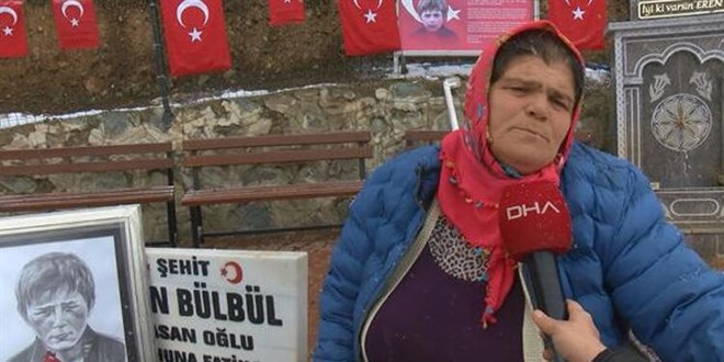 Anne Ayşe Bülbül'den 'Eren operasyonu' teşekkürü