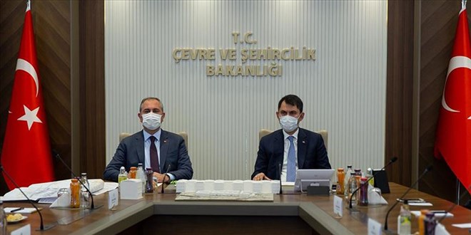 İki Bakan, Ankara'da yapılacak yeni adliye binasını görüştü