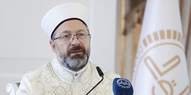 Ali Erbaş, Danimarka'daki camiye yapılan saldırıyı kınadı