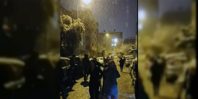 Kar gören Muğlalılar Corana'yı unuttu