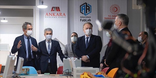 MEB'in ilk açık erişimli atölyesi Ankara'da kuruldu