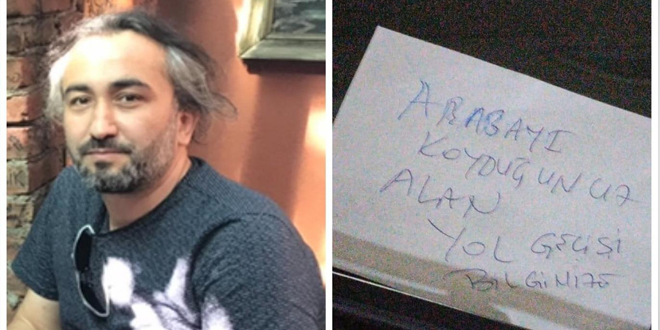Savcının aracına not bırakan Uysal: Sileceği kırmadım
