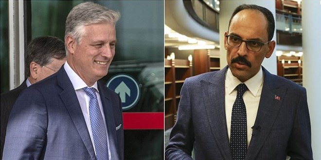 Biden yönetimi ile ilk temas: Kalın, Güvenlik Danışmanı ile görüştü