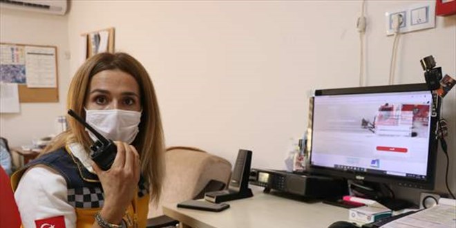 Sel sularında ayağı kırık beklerken kurtarılan hastadan sağlık çalışanına teşekkür