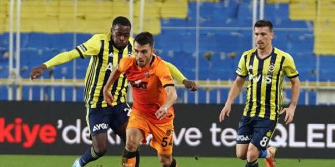 Fenerbahe'nin serisini Galatasaray sonlandrd