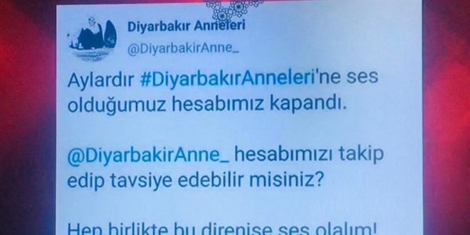 Twitter, evlat nöbetindeki ailelerin hesabını kapattı