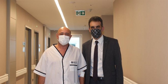 Koronavirüse yakalandı, hayatı kurtuldu