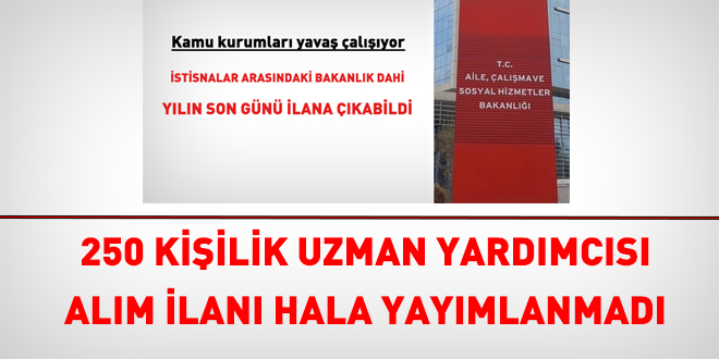 Adaylar, 45 gündür, alınacağı söylenen kadro ilanının detaylarını bekliyor